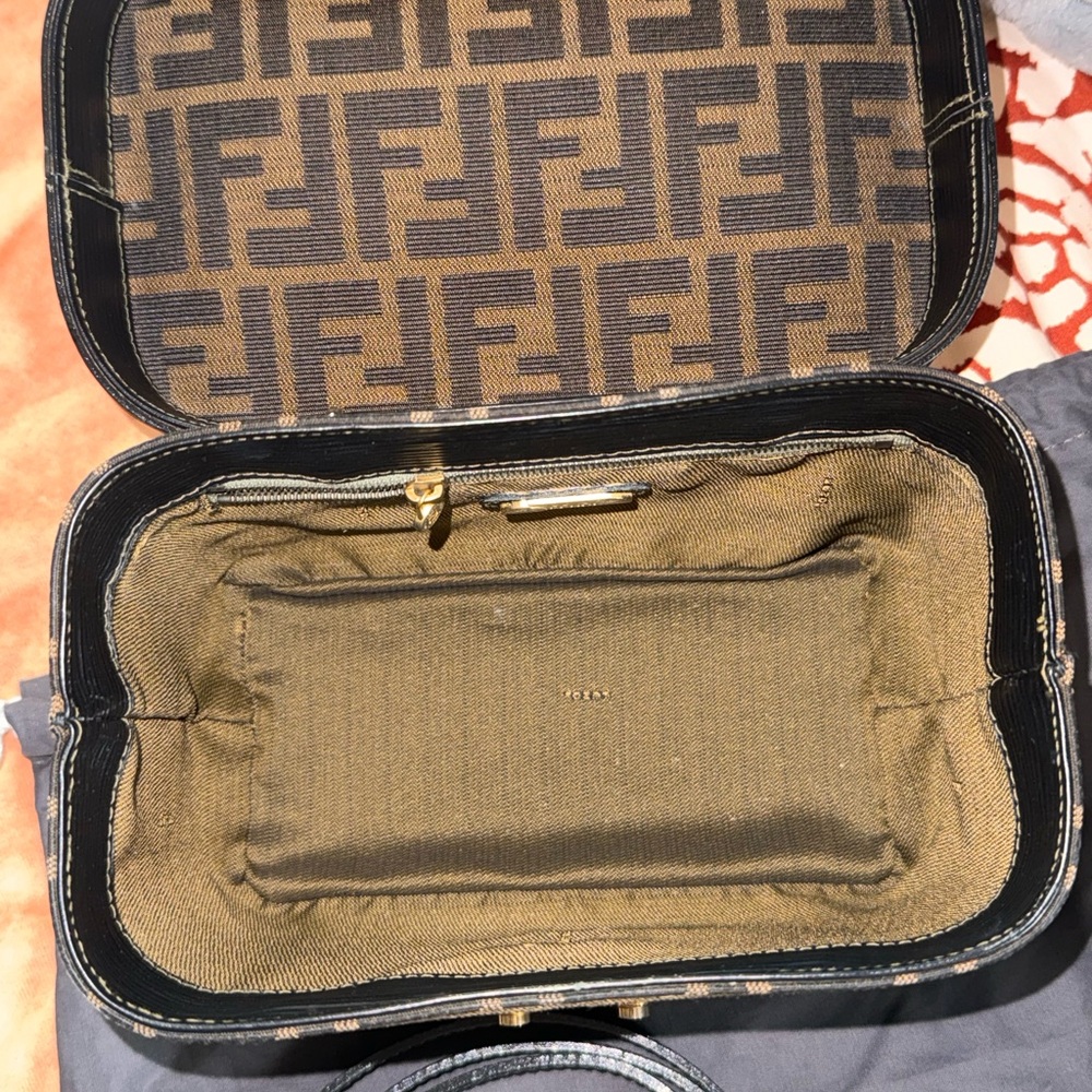 /traded/π― Fendi Zucca 2 Way Vanity Bag - Picture 12 of 15